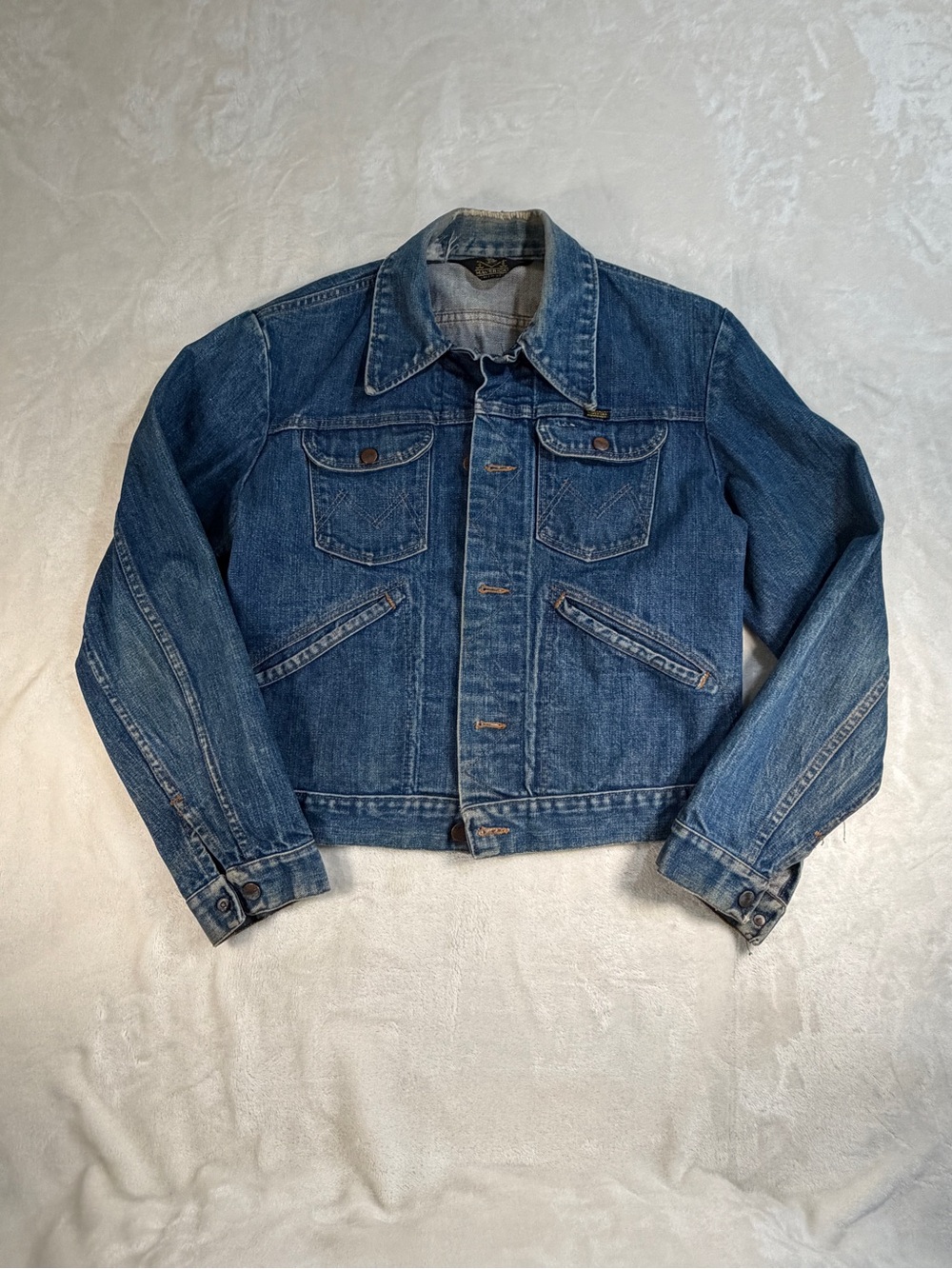Vintage‎ Maverick Classic Blue Denim Jacket - Men